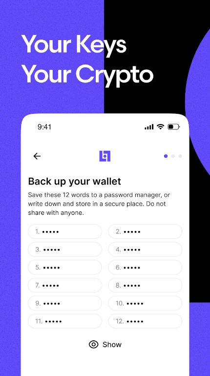 Leo Wallet Captura de pantalla 2