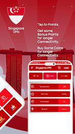 Singapore VPN Get Singapore IP Ekran Görüntüsü 1