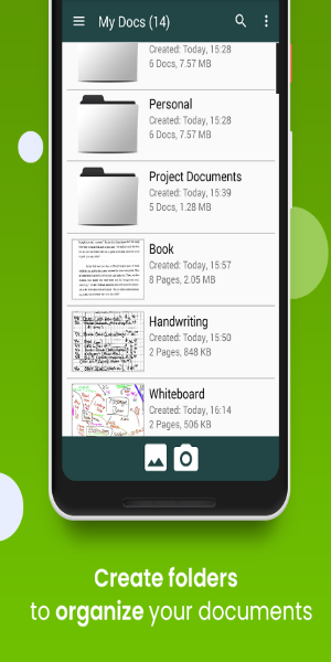 Clear Scan - PDF Scanner App Captura de pantalla 1