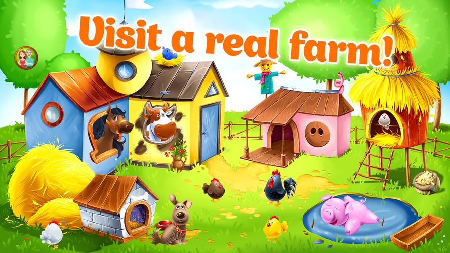 Ферма детские игры для малышей Скриншот 0