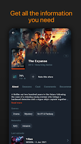 Moviebase: Trakt Movie Tracker应用截图第2张