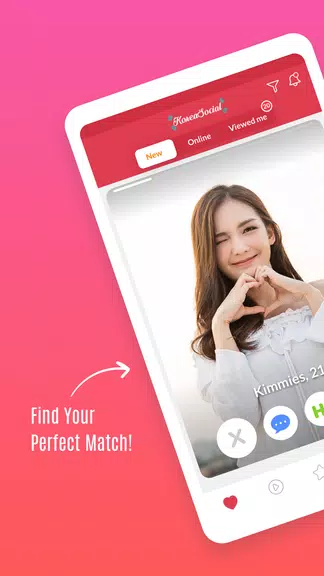 Korean Dating: Connect & Chat Screenshot 0