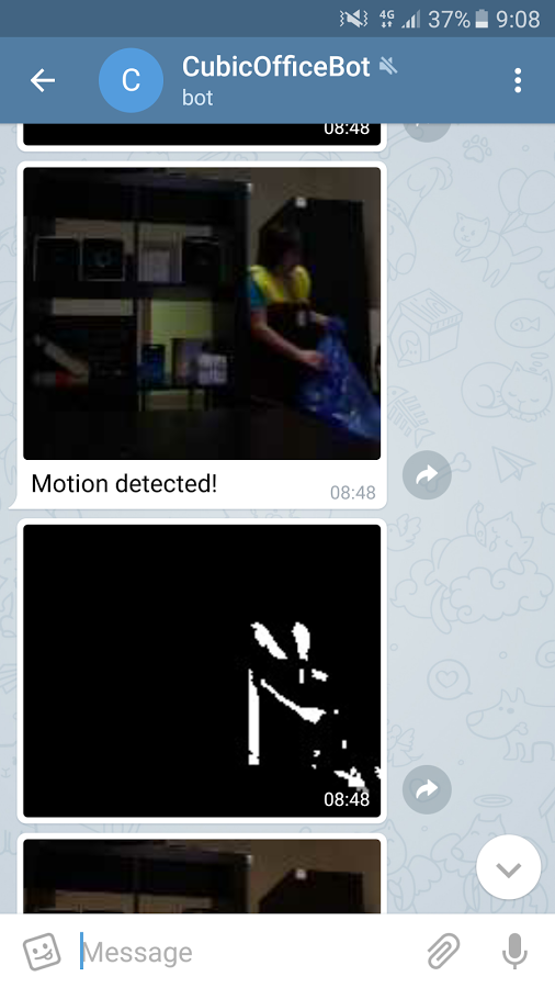 Telephoto - CCTV via Telegram 스크린샷 1