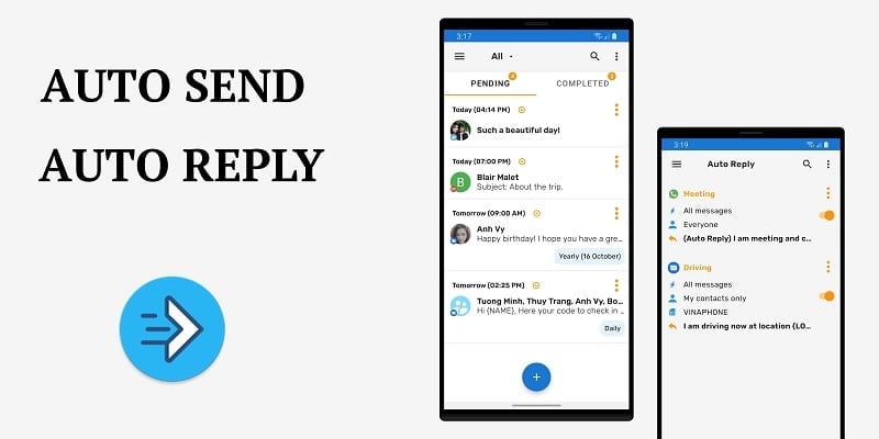 Auto Text: Automatic Message應用截圖第0張