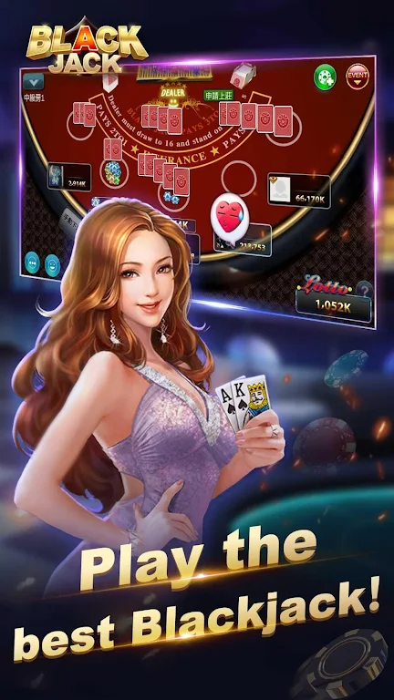 Blackjack 21-Free online poker game-jackpot casino應用截圖第0張