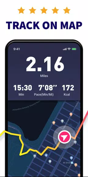 Correr - Corredor con Mapa Captura de pantalla 0