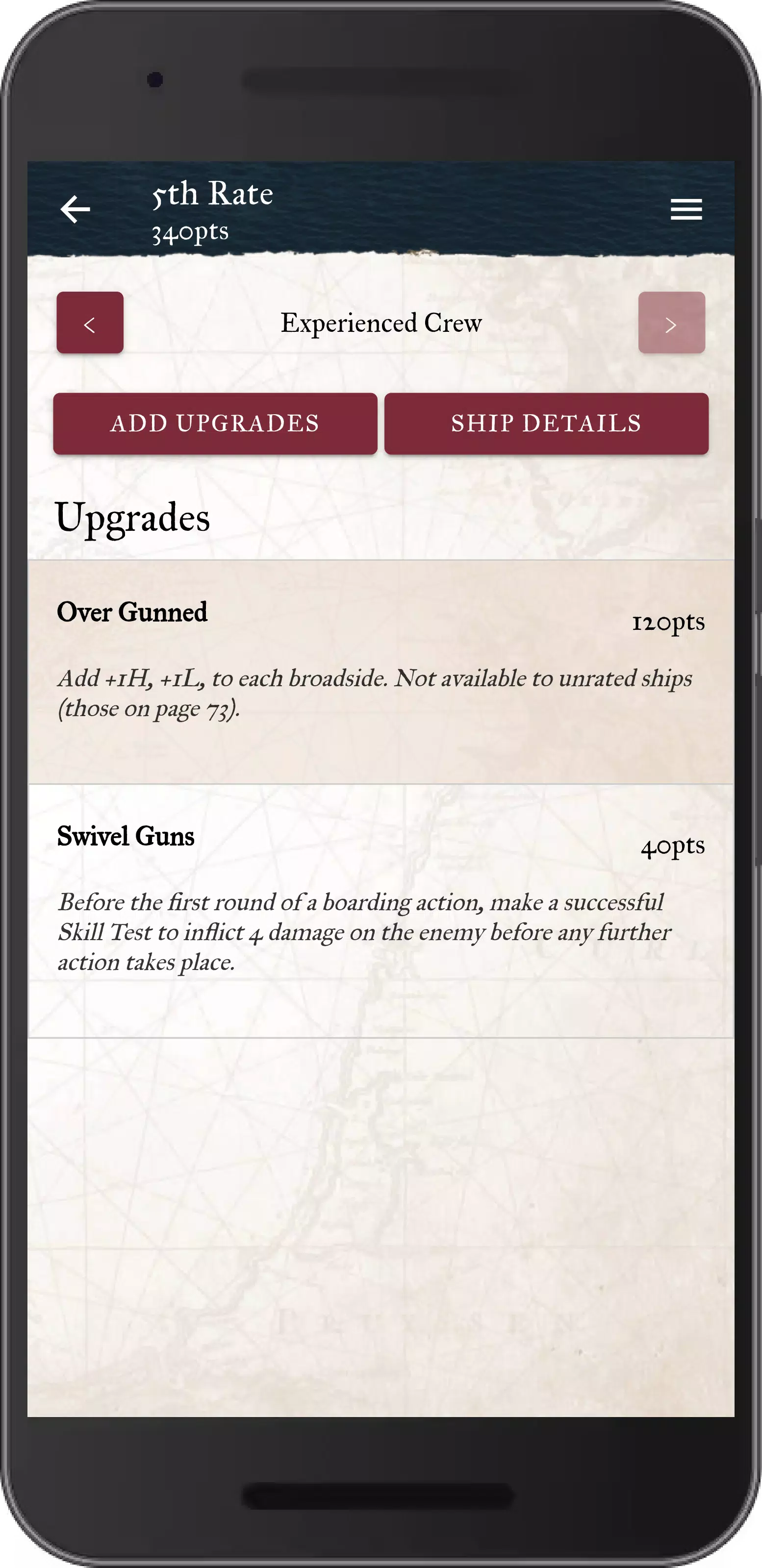 Warlord Games List Builder Captura de tela 3