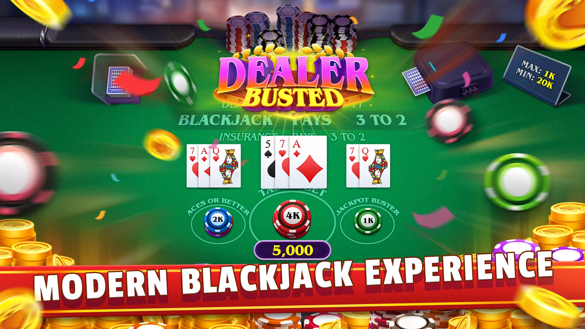 Modern Blackjack স্ক্রিনশট 3