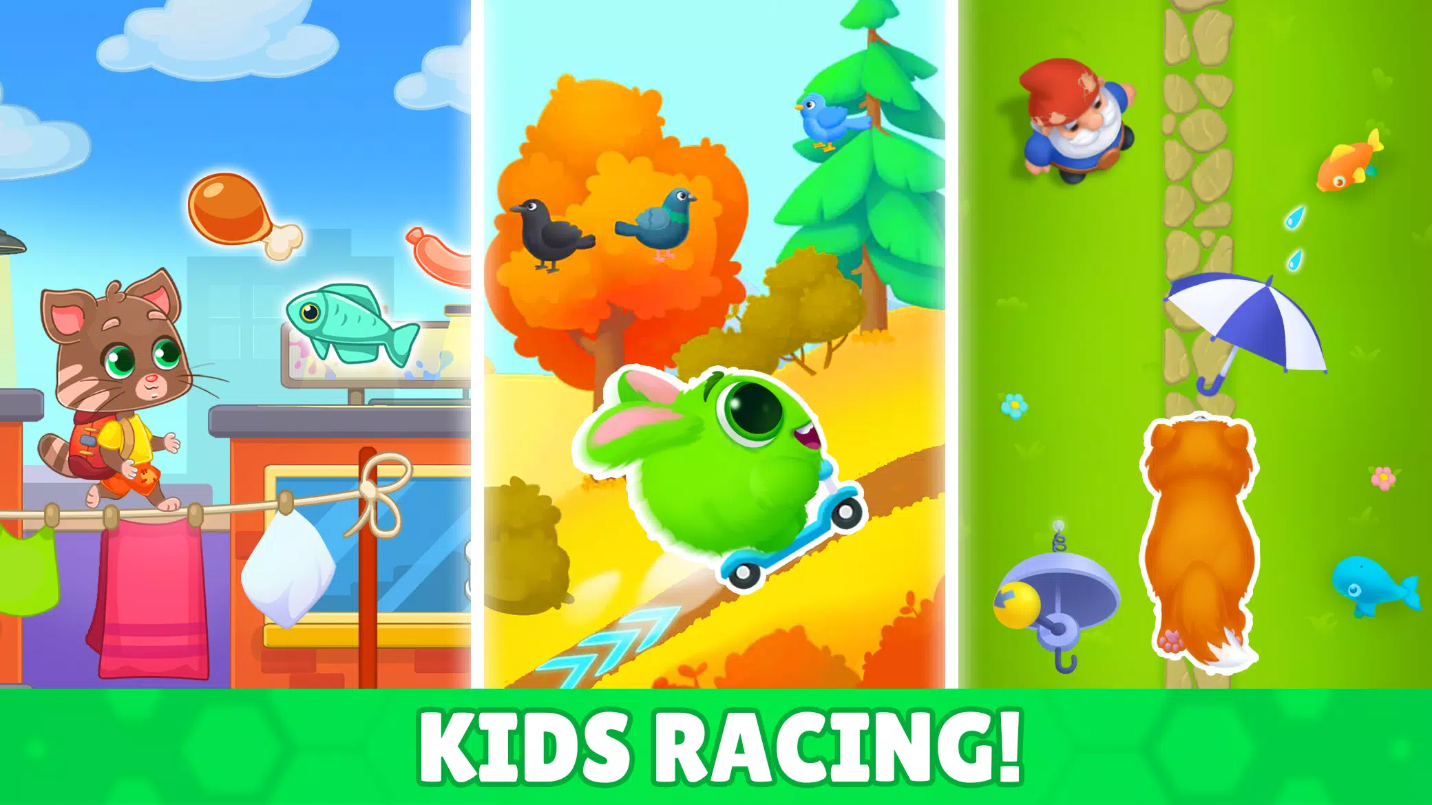 Just jump and run! Kids game! 스크린샷 1