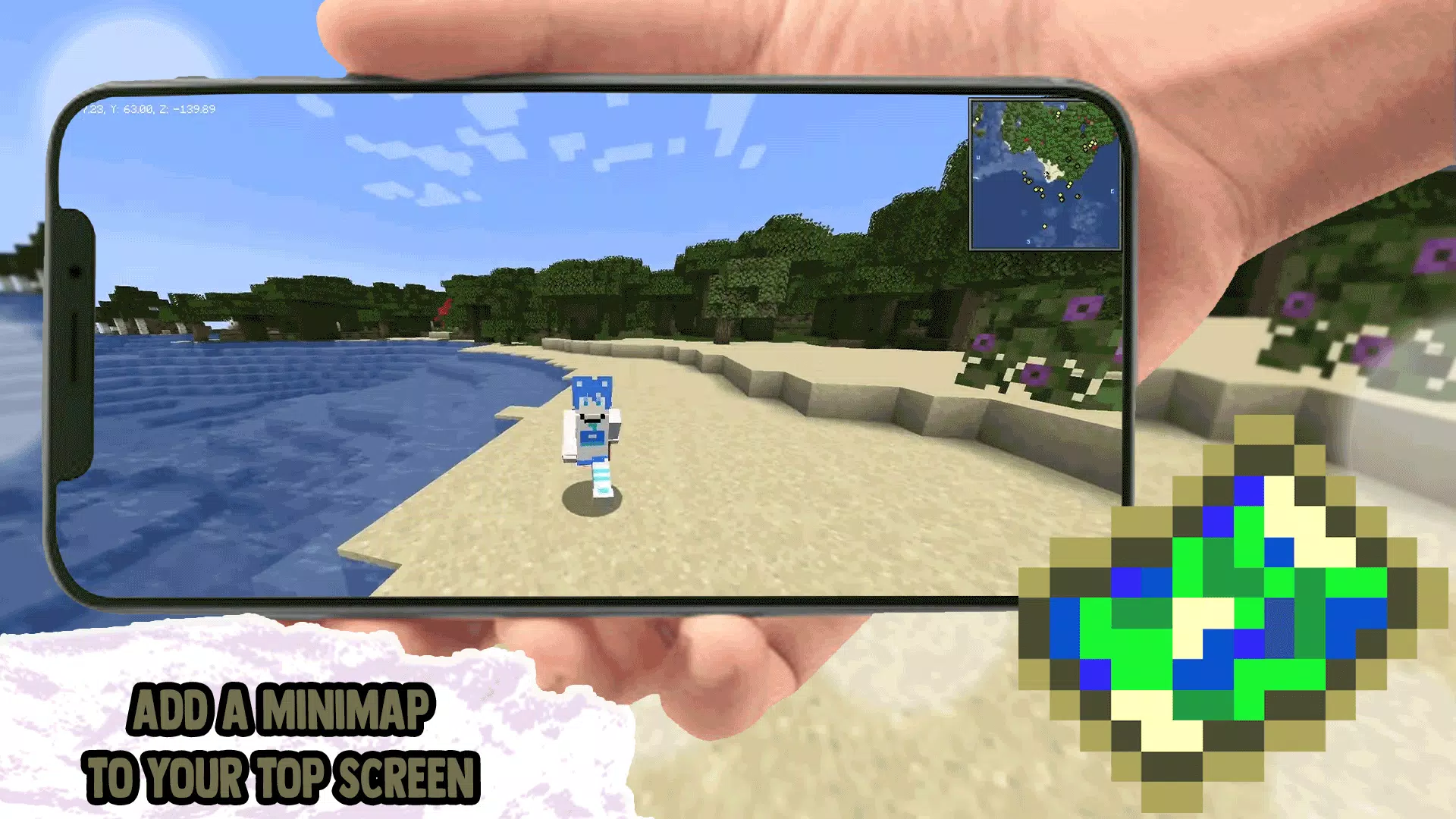 Minimap Mod Addons for MCPE Скриншот 3