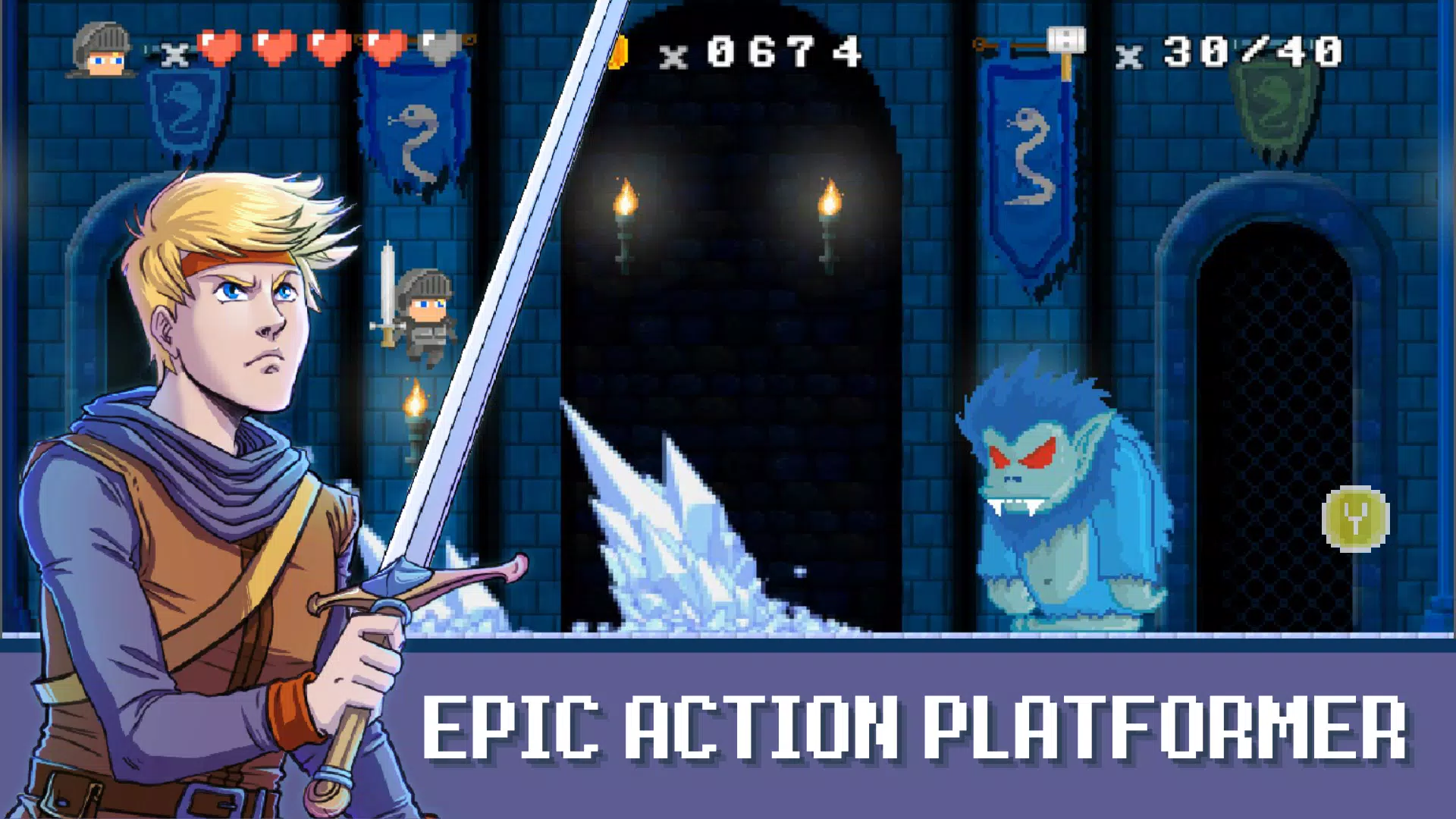 KoA: Platformer 2d games Captura de pantalla 1