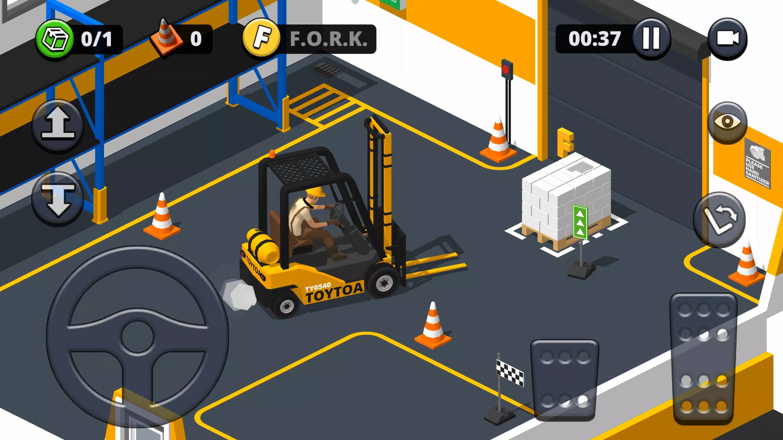 Forklift Extreme Simulator ဖန်သားပြင်ဓာတ်ပုံ 0