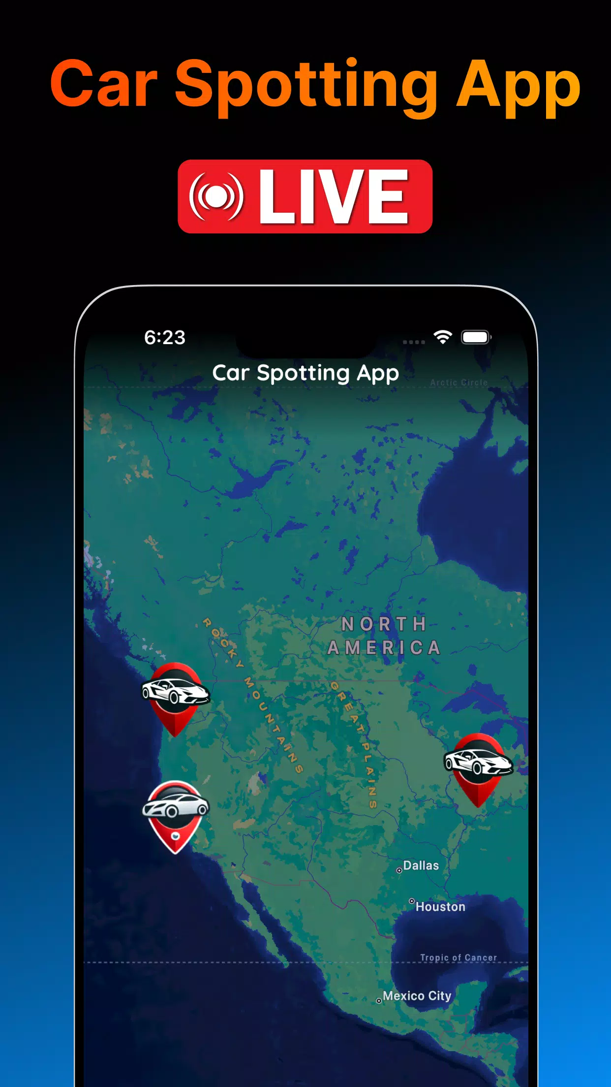 Car Spotting App Скриншот 0