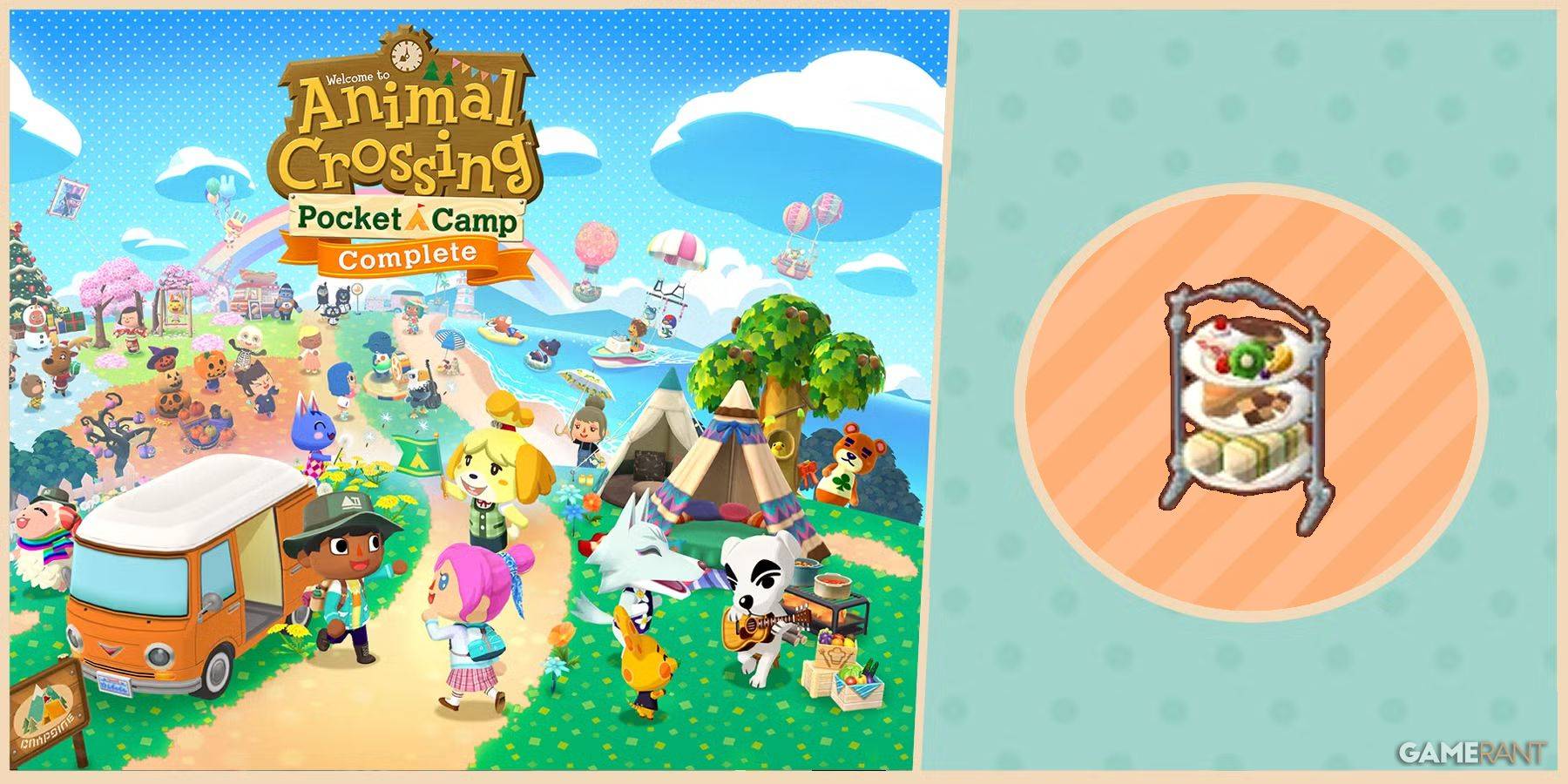 Animal Crossing Mobile Update เพิ่มชุดน้ำชายามบ่าย