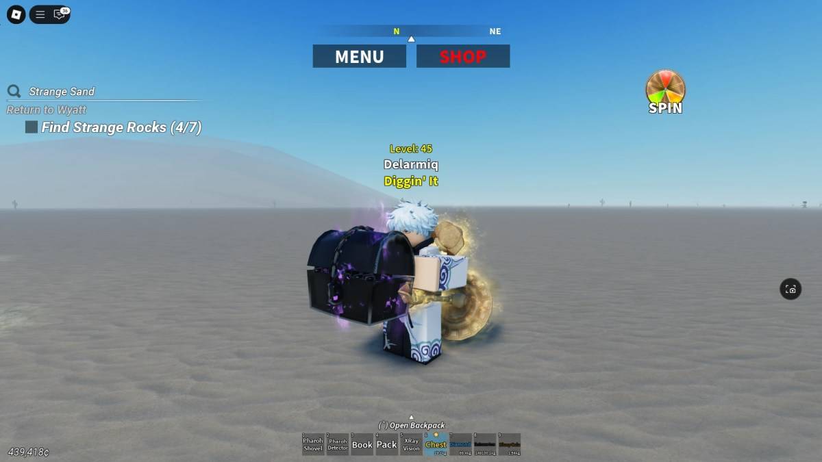 Spieler entdeckt verfluchte Truhe