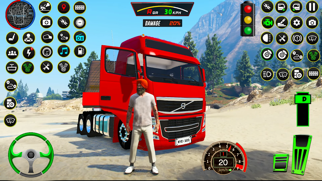 Real Cargo Truck Driving Games स्क्रीनशॉट 0