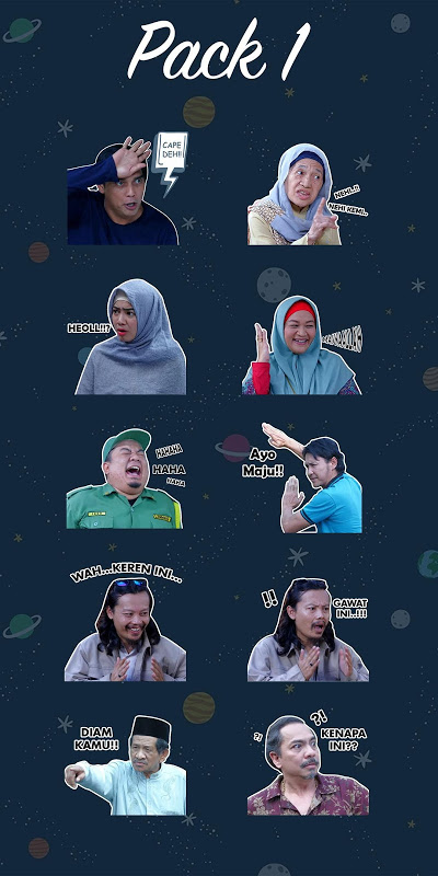 Dunia Terbalik WA Sticker Captura de tela 1