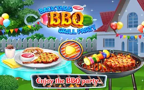 Backyard BBQ Grill Party 스크린샷 0