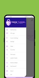 Toco Tunnel VPN স্ক্রিনশট 1