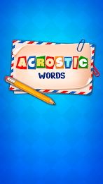 Acrostic Words: Crossword Game應用截圖第1張