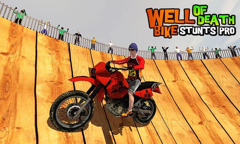 Well of Death Bike Stunts Ride Capture d'écran 3