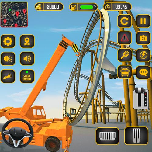 Roller Coaster Builder Game應用截圖第0張