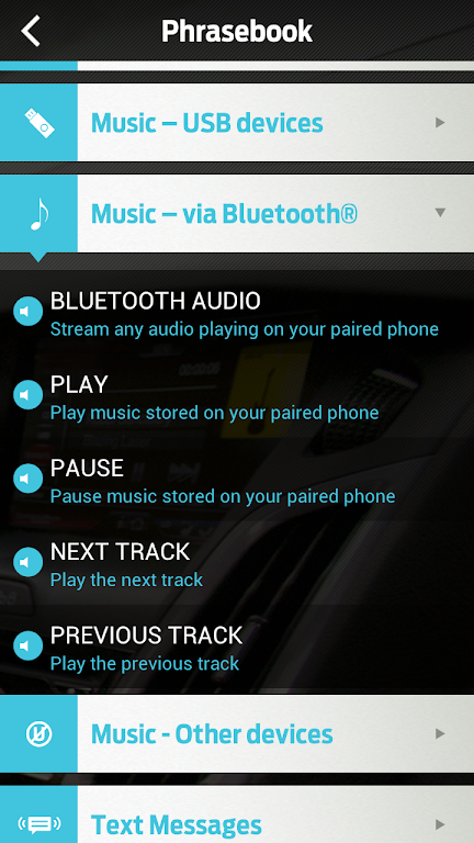 Ford SYNC™ Screenshot 2