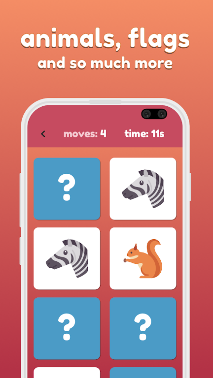 Schermata Memory Match Game - Flippy Card 2