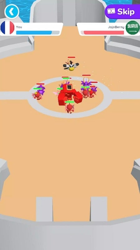 Schermata Monsters Tactics 3