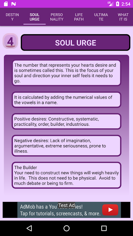 Pythagorean Numerology Calculator ภาพหน้าจอ 3