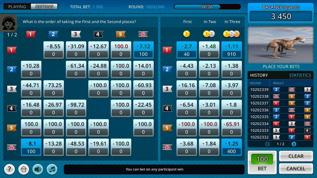 Dogs3D Races Betting應用截圖第0張
