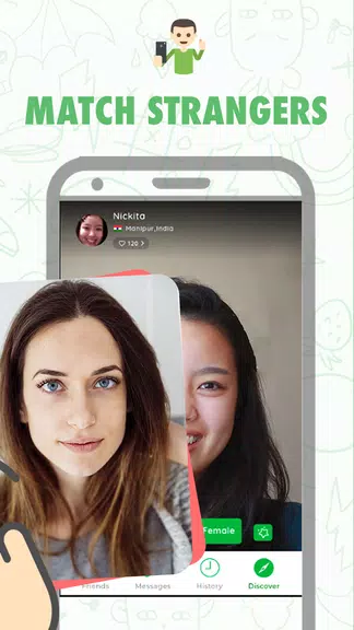Pally Video chat Скриншот 1