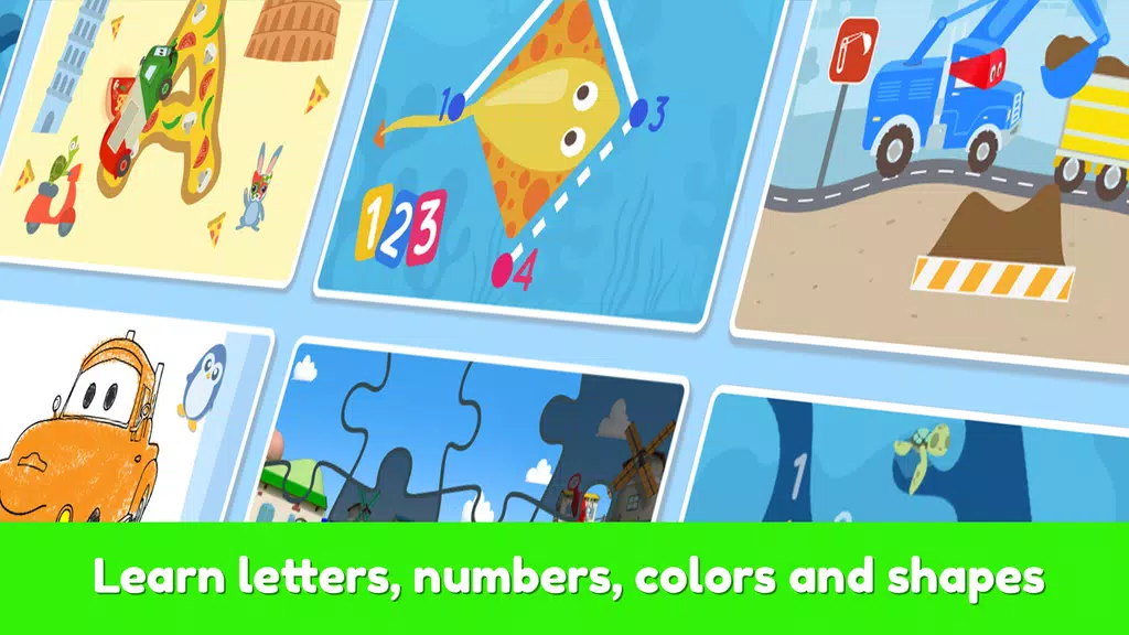 Car City World: Montessori Fun Ảnh chụp màn hình 2