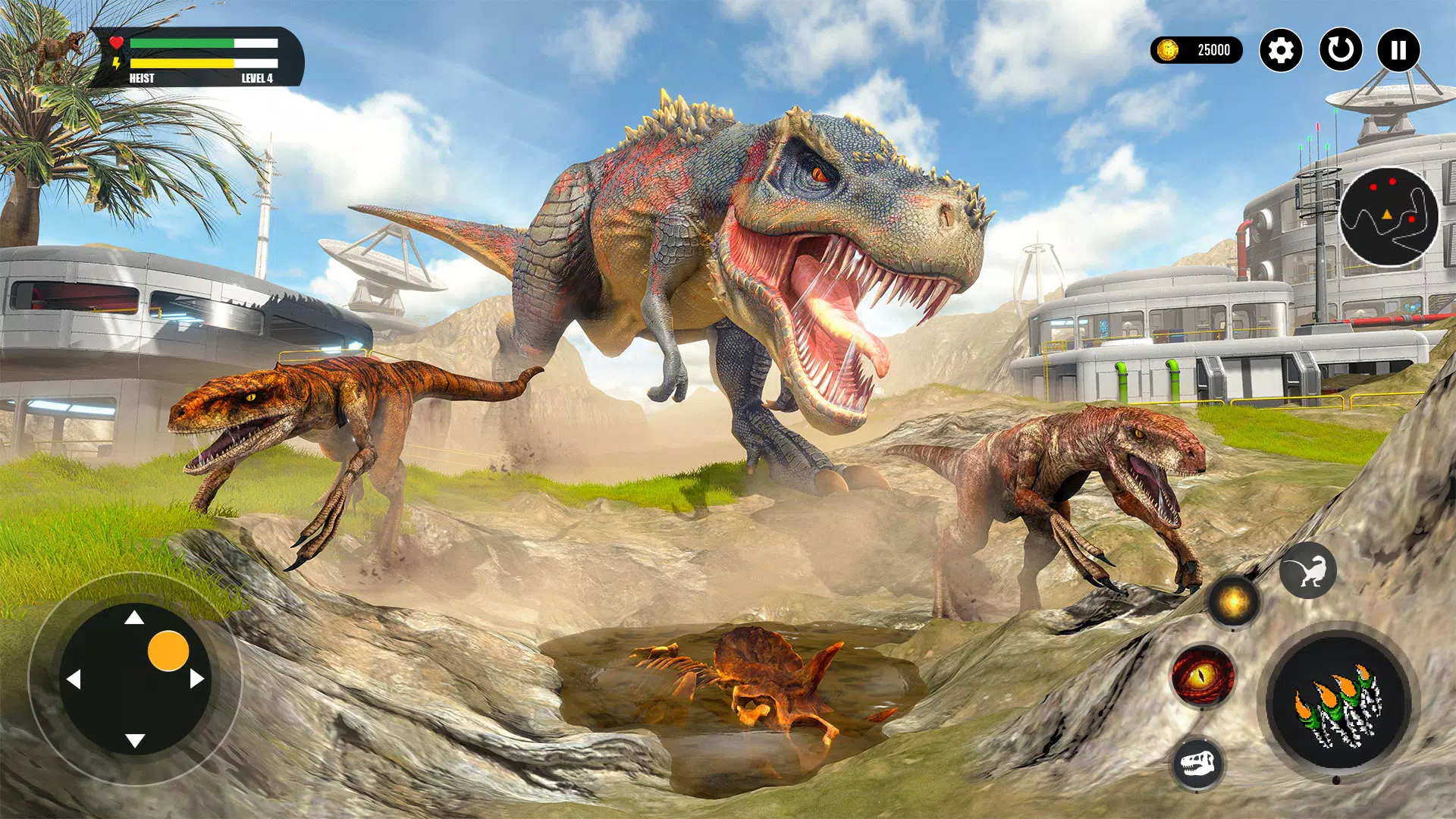 Real Dinosaur Simulator Games Ekran Görüntüsü 1