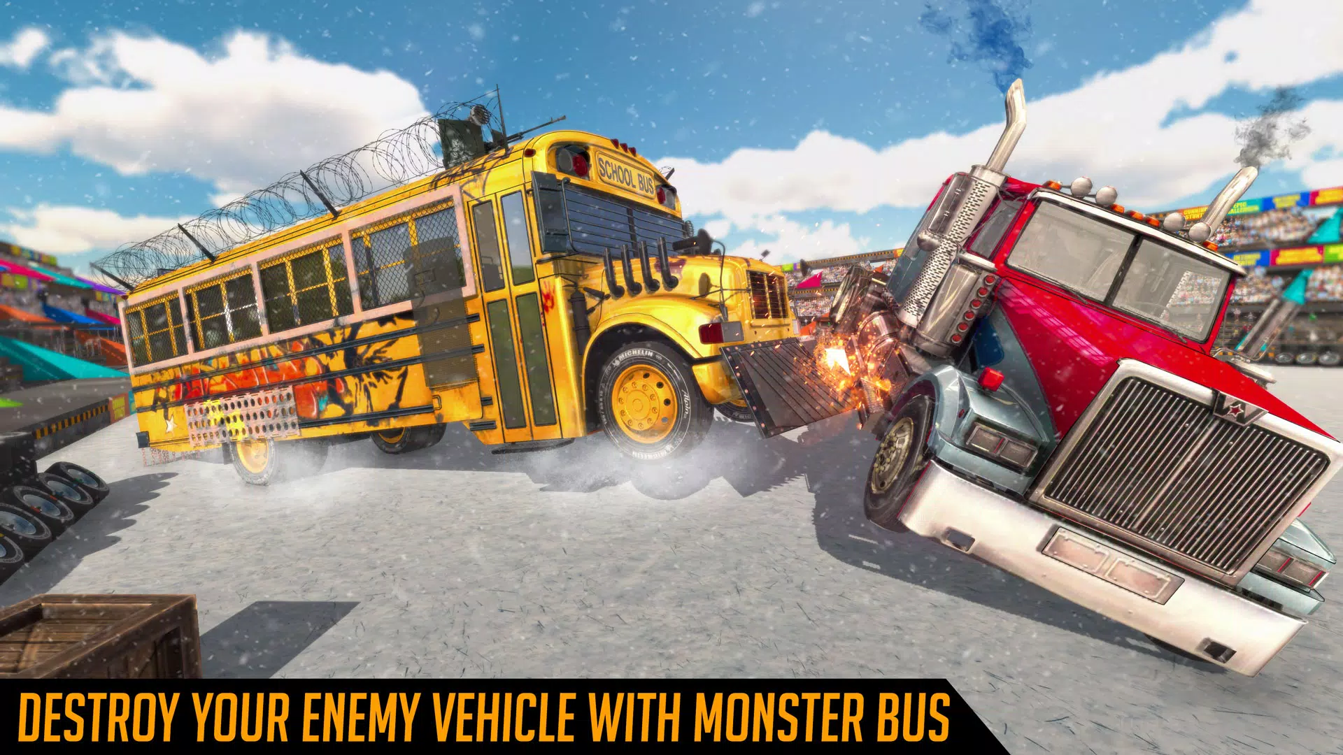 Monster Bus Derby Destruction スクリーンショット 3