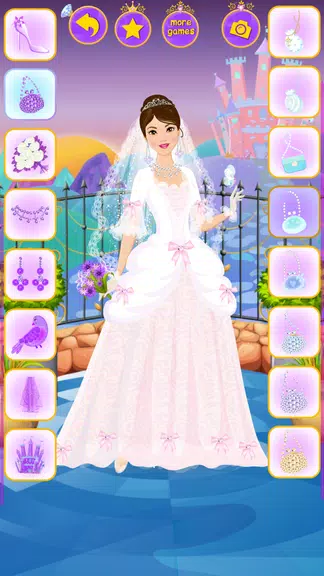 王女結婚式ドレスアップ - 女の子のゲーム スクリーンショット 3