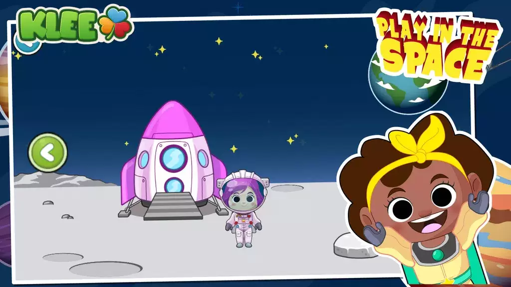 Play city SPACE Game for kids ภาพหน้าจอ 2