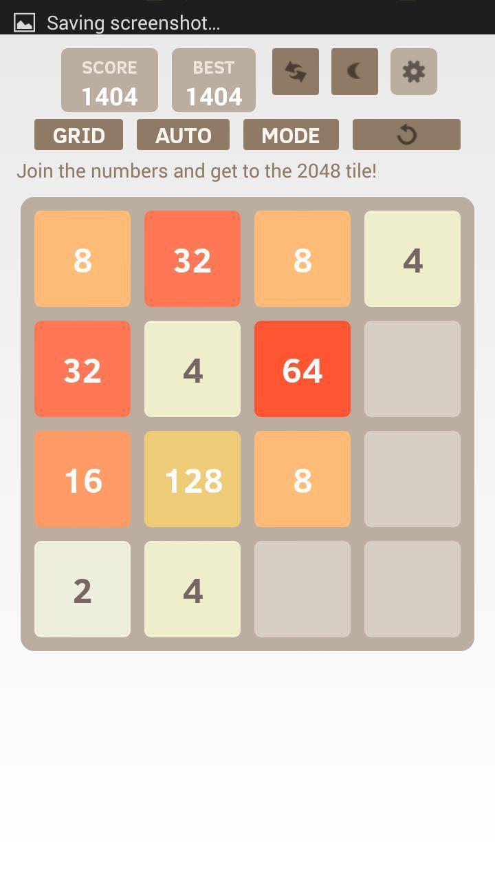 2048 GO स्क्रीनशॉट 1