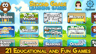 Second Grade Learning Games Captura de pantalla 3