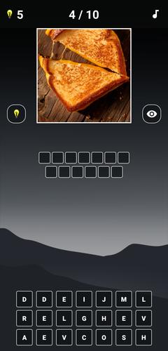 Guess the Food: Food Quiz Captura de tela 1
