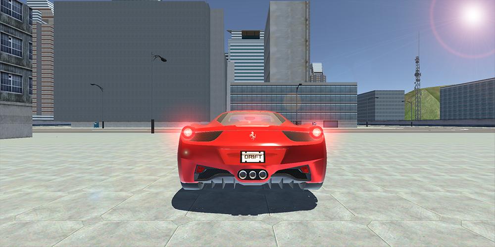 458 Italia Drift Simulator:Car Скриншот 3