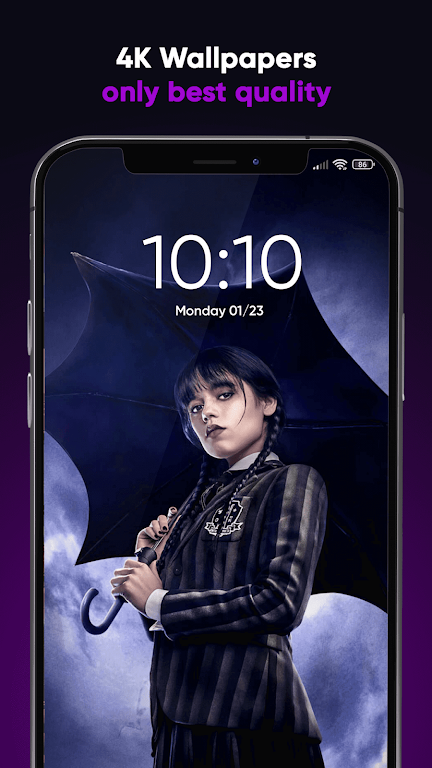 Wednesday Addams Wallpapers HD应用截图第1张