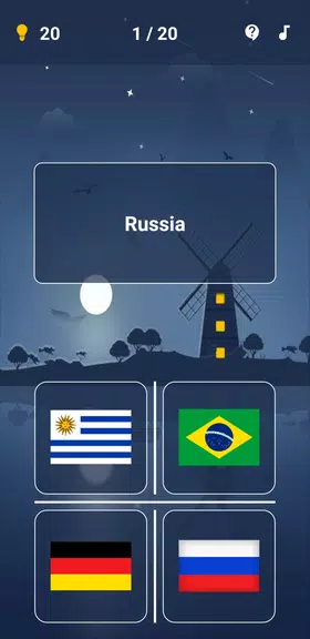 Flag quiz - Country flags Tangkapan skrin 0