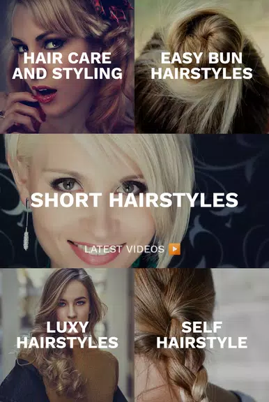 Frisuren app für frauen Screenshot 3