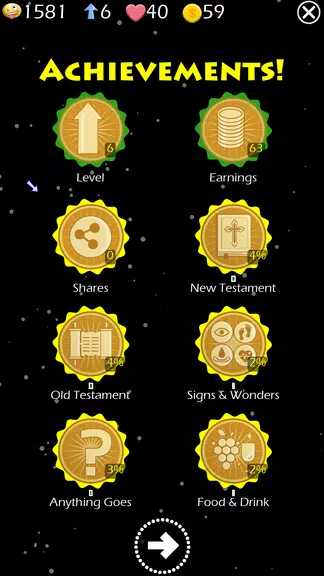 Jesus Bible Trivia Games Quiz应用截图第3张