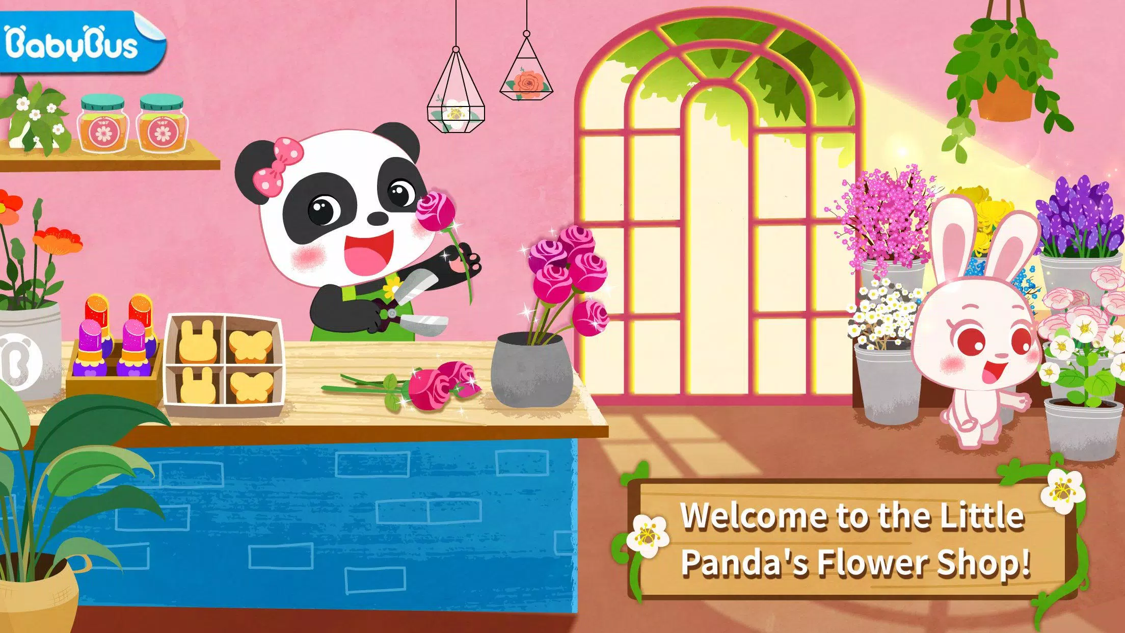 Little Panda's Flowers DIY Ảnh chụp màn hình 0