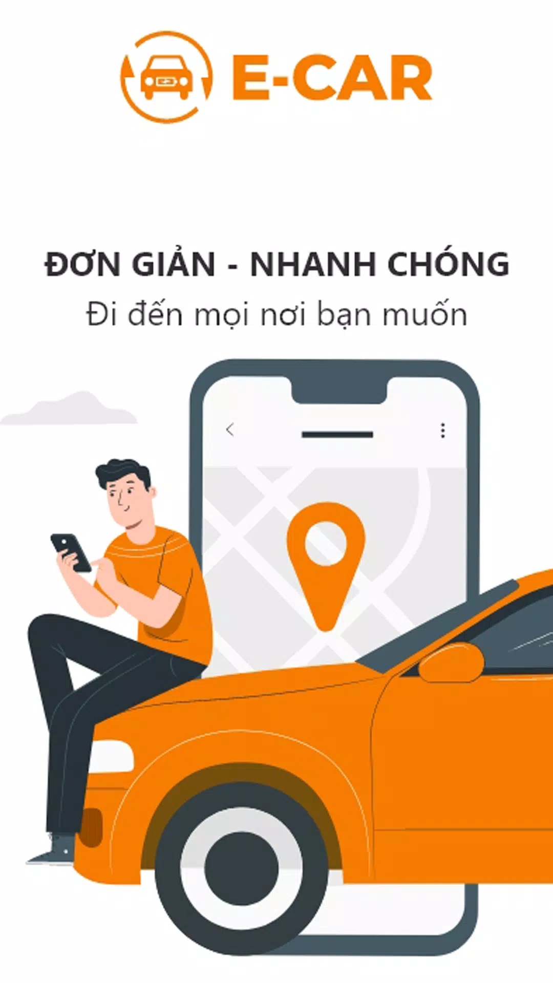 E-CAR Gọi xe ô tô điện Schermafbeelding 1