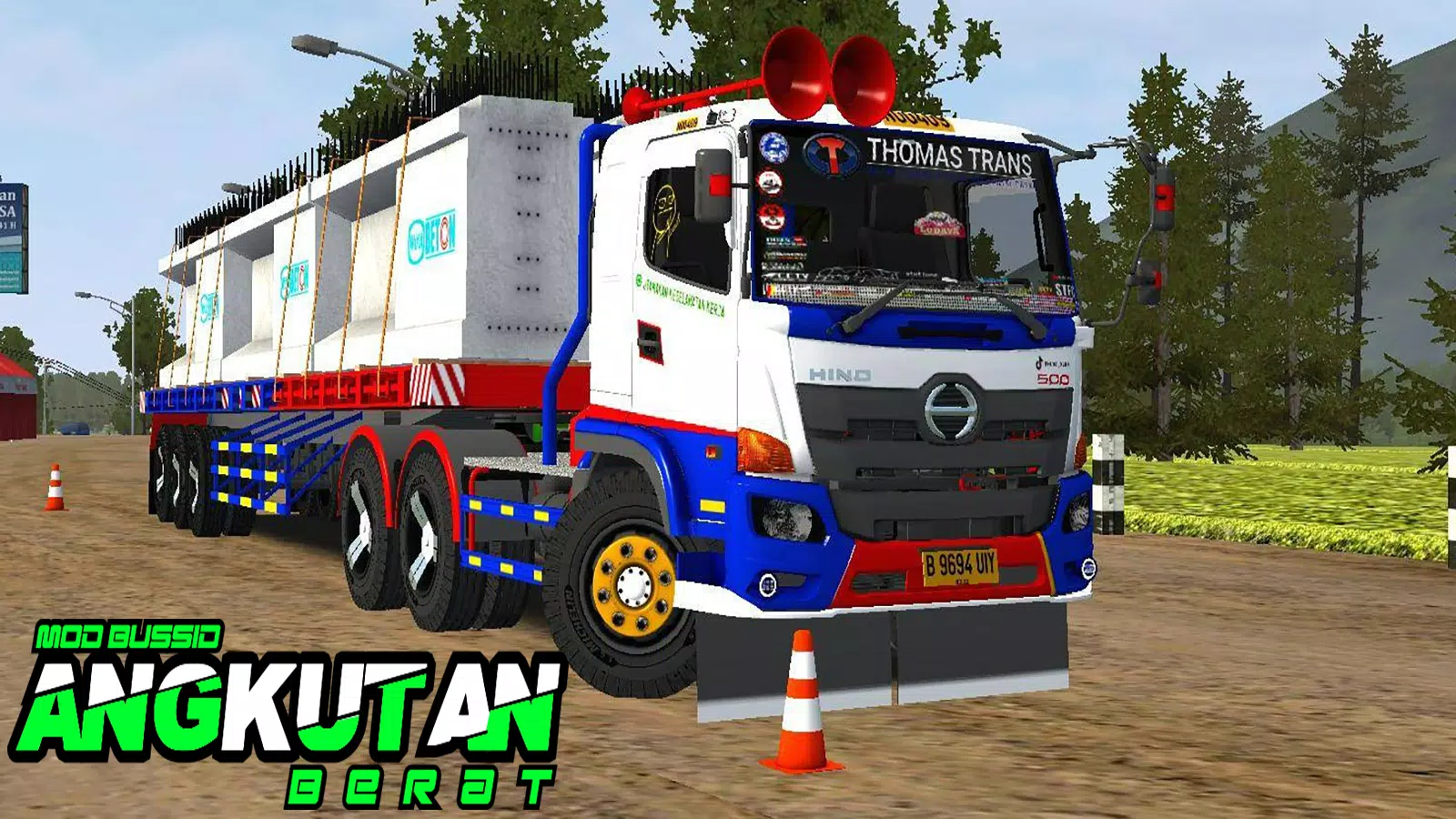 Mod Bussid Angkutan Berat স্ক্রিনশট 0