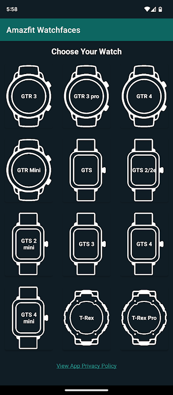 Watchfaces for Amazfit Watches স্ক্রিনশট 1