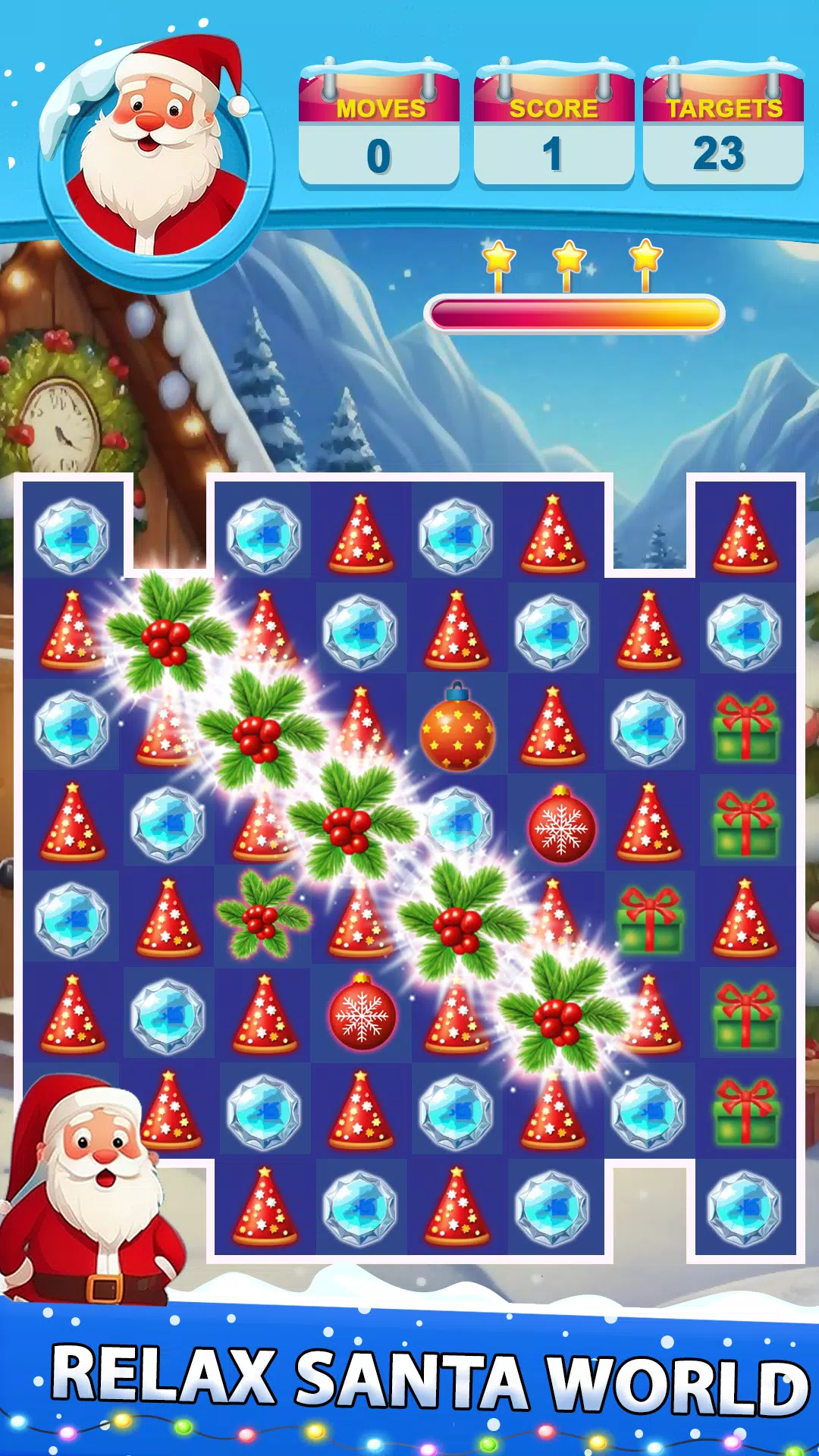 Santa Match Adventure Ekran Görüntüsü 3